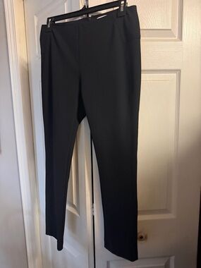 Veronica Beard Classic Black Stretch Pants size 6